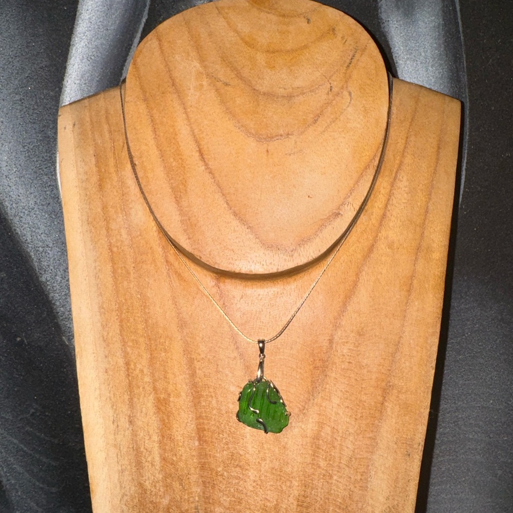 Aruban Sea Glass charm necklace